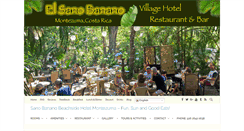 Desktop Screenshot of elsanobanano.com